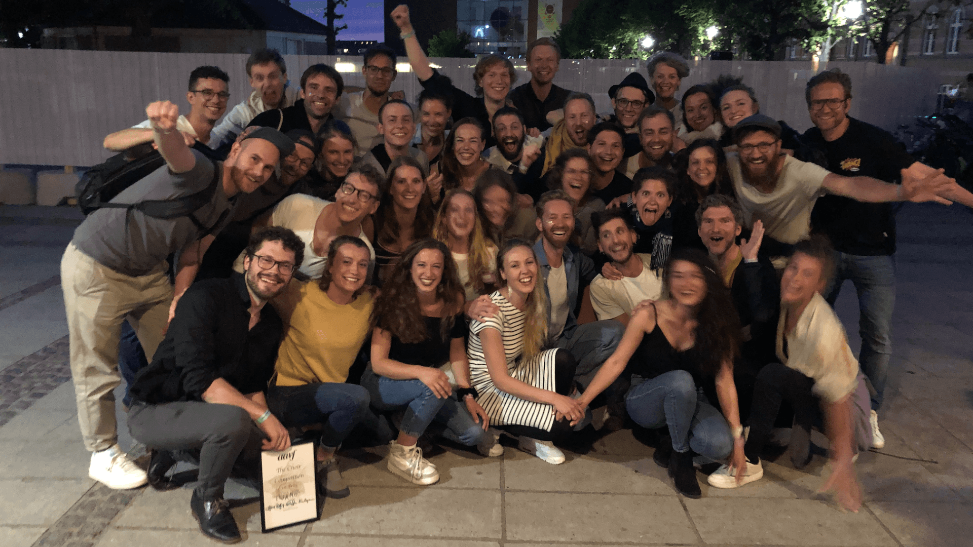 1. Platz beim Aarhus Vocal Festival